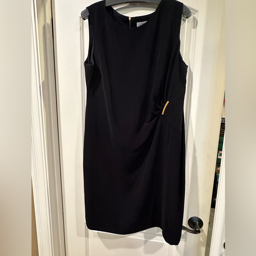Tahari black dress